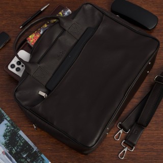 Torba męska na dokumenty A4 laptopa Beltimore M07 | Krateczka.pl