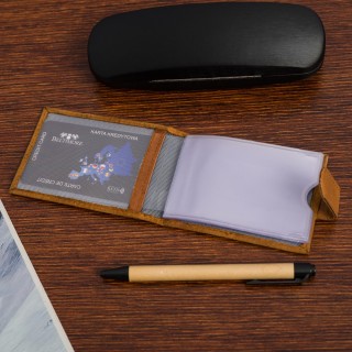 Etui skórzane na dokumenty karty wizytownik RFiD Beltimore C86 |  krateczka.pl