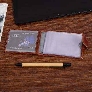 Etui skórzane na dokumenty karty wizytownik RFiD Beltimore C86 |  krateczka.pl