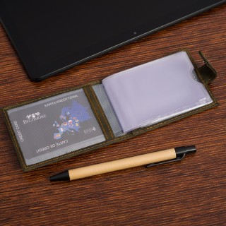 Etui skórzane na dokumenty karty wizytownik RFiD Beltimore C86 |  krateczka.pl