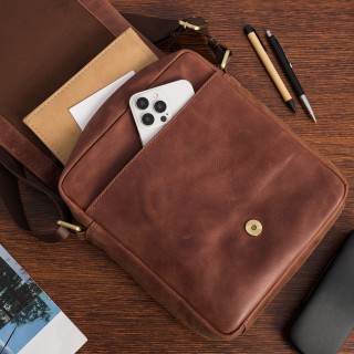 Torba męska skórzana na ramię elegancka Beltimore  N36 | Krateczka.pl