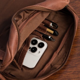 Torba męska skórzana na ramię elegancka Beltimore  N36 | Krateczka.pl