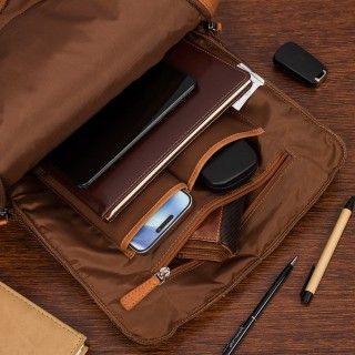 Plecak skórzany na laptopa 15,6 duży A4 Beltimore | Krateczka.pl