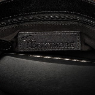 Torba męska na ramię skórzana Duża A4 do pracy vintage Beltimore| Krateczka.pl