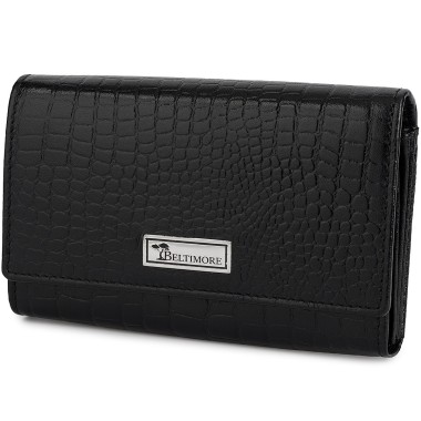 Portfel skórzany damski RFiD na karty skóra Beltimore A03|krateczka.pl