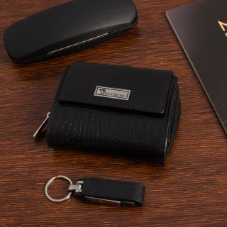 Portfel skórzany damski RFiD na karty skóra Beltimore A08|krateczka.pl