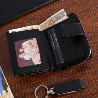 Portfel skórzany damski RFiD na karty skóra Beltimore A09|krateczka.pl