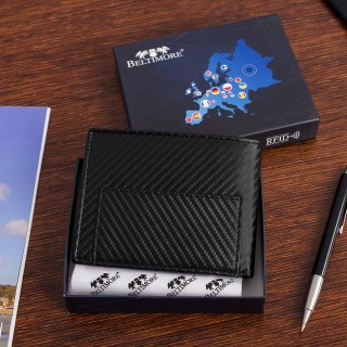 Męski portfel skórzany klasyczny RFiD duży Beltimore |krateczka.pl