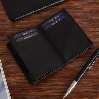 Etui na dokumenty karty skórzane slim Beltimore | krateczka.pl