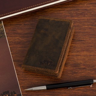 Etui na dokumenty karty skórzane slim Beltimore | krateczka.pl
