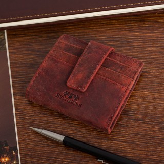 Etui na dokumenty karty skórzane slim Beltimore | krateczka.pl