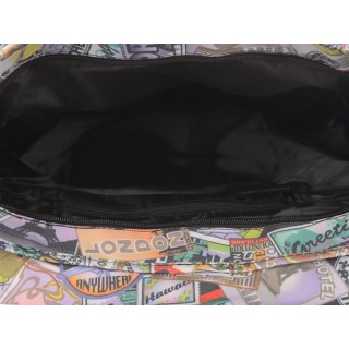 Torba młodzieżowa kolorowa do szkoły na co dzień zygzak P74