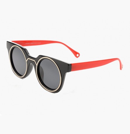 czerwone LENONKI hipsterskie ORYGINALNE okulary Z POLARYZACJĄ H75-1