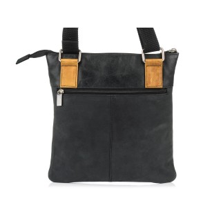 Torba męska listonoszka vintage z paskiem A.Wild 061