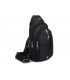 Saszetka nerka przez ramię plecak torba HIT czarny X96