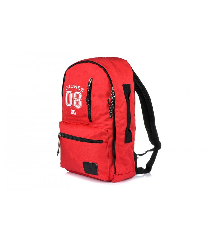 Czerwony plecak sportowy do pracy szkoły J. Jones F85