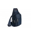 Granatowa Saszetka nerka przez ramię plecak torba modna B57
