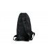 Czarna Saszetka nerka przez ramię plecak torba modna B58