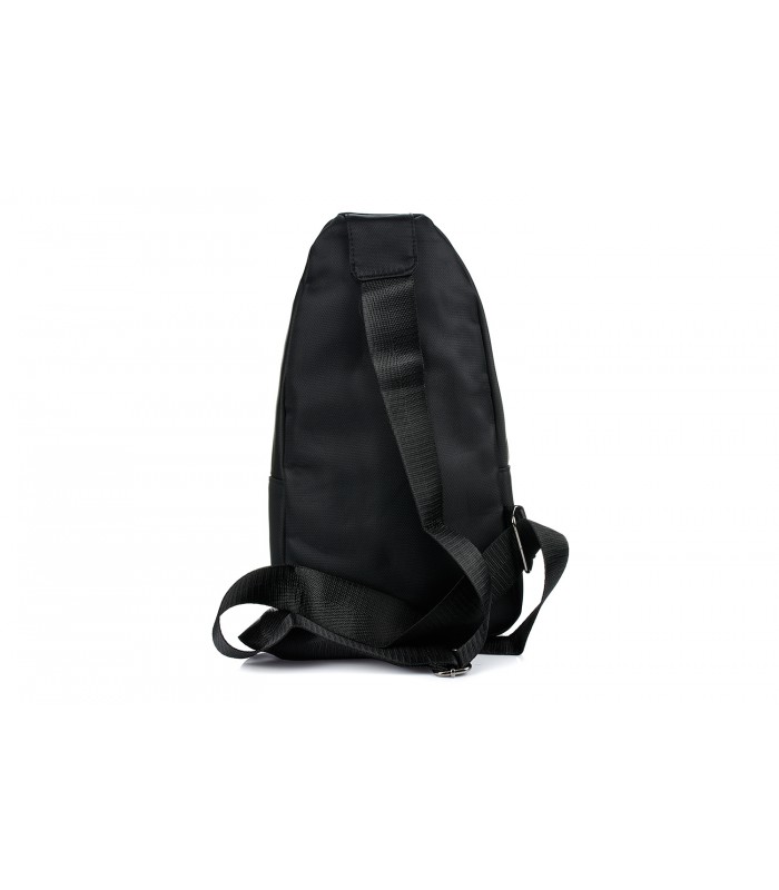 Czarna Saszetka nerka przez ramię plecak torba modna B58