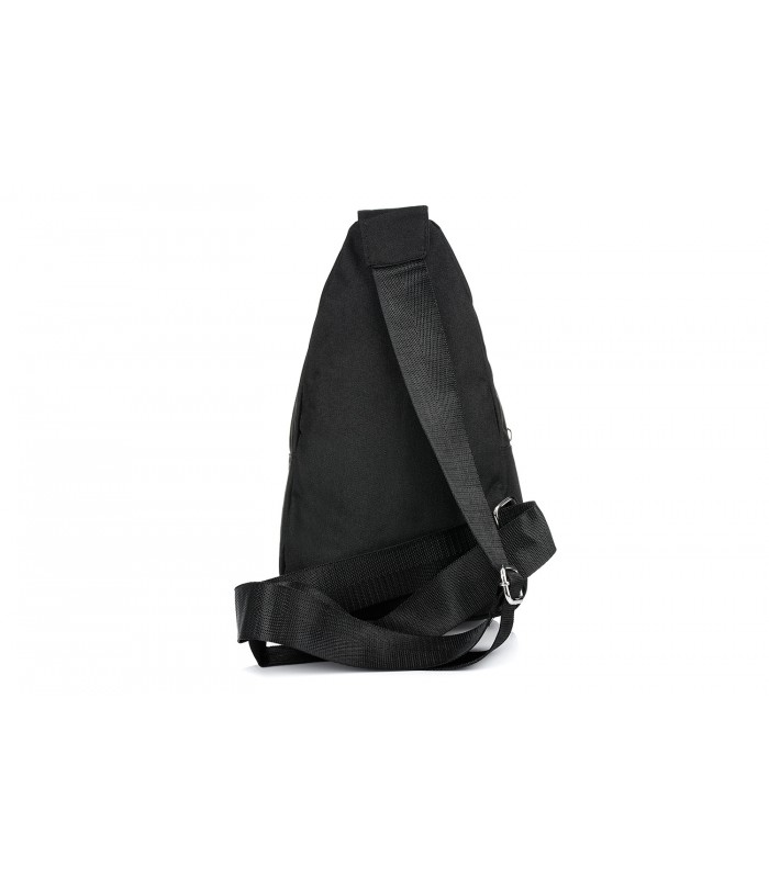 Czarna Saszetka nerka przez ramię plecak torba modna B60