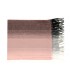 Różowy Szalik damski duży cieplutki modny wzór ombre szal D17