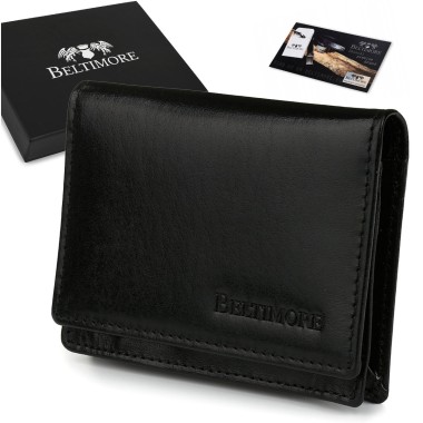Etui na wizytówki skórzane portfel slim Beltimore - Sklep Krateczka