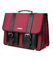 Beltimore luksusowa męska aktówka teczka torba duża na laptopa bordowa I36