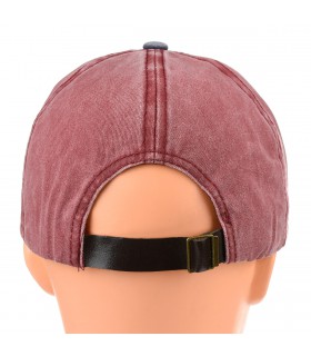 Granatowa czapka z daszkiem baseballówka vintage uniwersalna cz-m-1