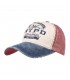 Granatowa czapka z daszkiem baseballówka vintage uniwersalna cz-m-2