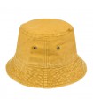 Żółty kapelusz na ryby spacer grzyby bucket hat modny kap-m5