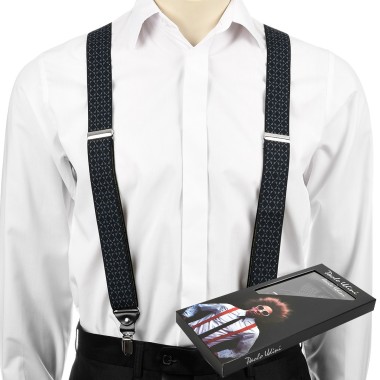Szelki do spodni męskie eleganckie mocne pudełko SZ4 | krateczka.pl
