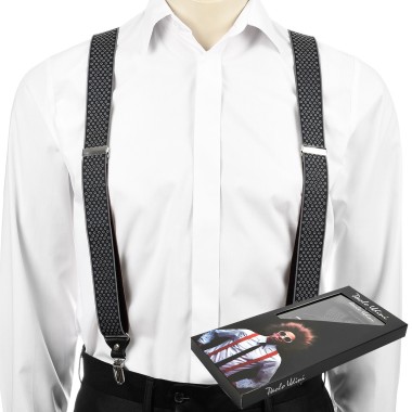 Szelki do spodni męskie eleganckie mocne pudełko SZ4 | krateczka.pl