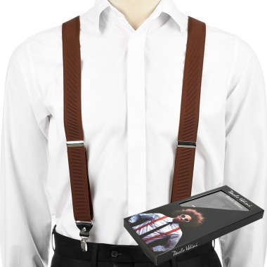 Szelki do spodni męskie eleganckie mocne pudełko SZ4 | krateczka.pl