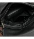 Czarno-biała mała męska torba z klapą skóra naturalna beltimore F20