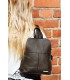Plecak skórzany czarna torebka elegancka poręczna Beltimore 021