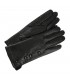 Rękawiczki skórzane damskie czarne polar l/xl BELTIMORE K26