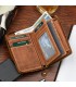 Jasnobrązowy duży portfel skórzany męski skóra nubuk Beltimore vintage G71
