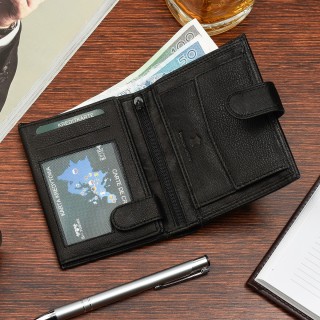 Męski portfel skórzany klasyczny RFiD Beltimore K45 | Krateczka.pl