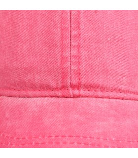 Różowa Czapka z daszkiem baseballówka vintage unisex cz-m-43