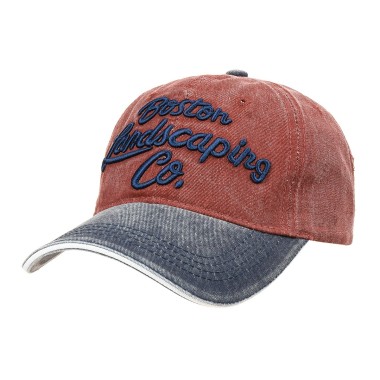 Granatowa Czapka z daszkiem baseballówka vintage regulacja-krateczka.pl