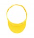 Żółty Daszek na głowę przeciwsłoneczny czapka na lato sportowa regulowany daszek4-5