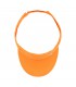 Pomarańczowy Daszek na głowę przeciwsłoneczny czapka na lato sportowa regulowany daszek4-12