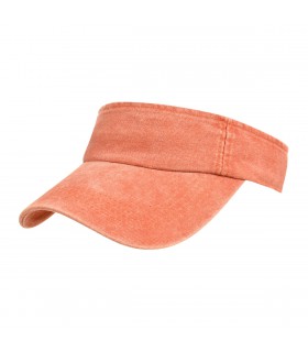 Pomarańczowy Daszek na głowę przeciwsłoneczny czapka na lato sportowa regulowany daszek5-6