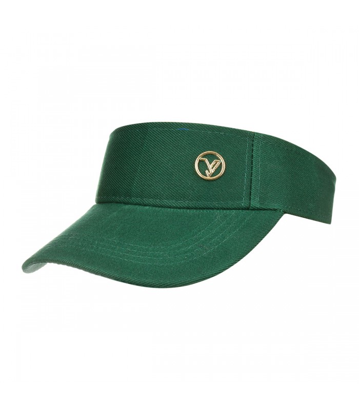 Zielony Daszek na głowę przeciwsłoneczny czapka na lato sportowa regulowany daszek4-4