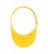 Żółty Daszek na głowę przeciwsłoneczny regulowany na lato daszek6