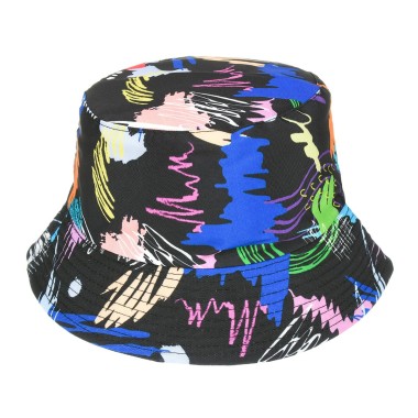 Kapelusz dwustronny bucket hat dziecięcy kolorowy- krateczka.pl