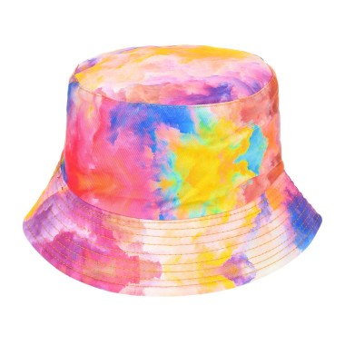Kapelusz dwustronny bucket hat dziecięcy kolorowy- krateczka.pl