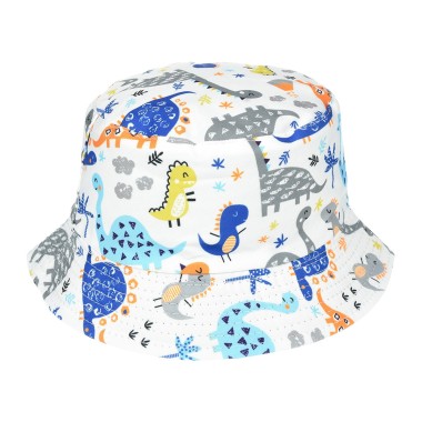 Kapelusz dwustronny bucket hat dziecięcy zwierzęta - krateczka.pl