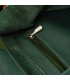 Damska torebka worek shopperka skóra naturalna zielona Beltimore F18