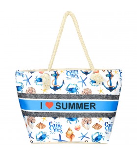 Duża torba plażowa torebka summer na lato pojemna TOR730
